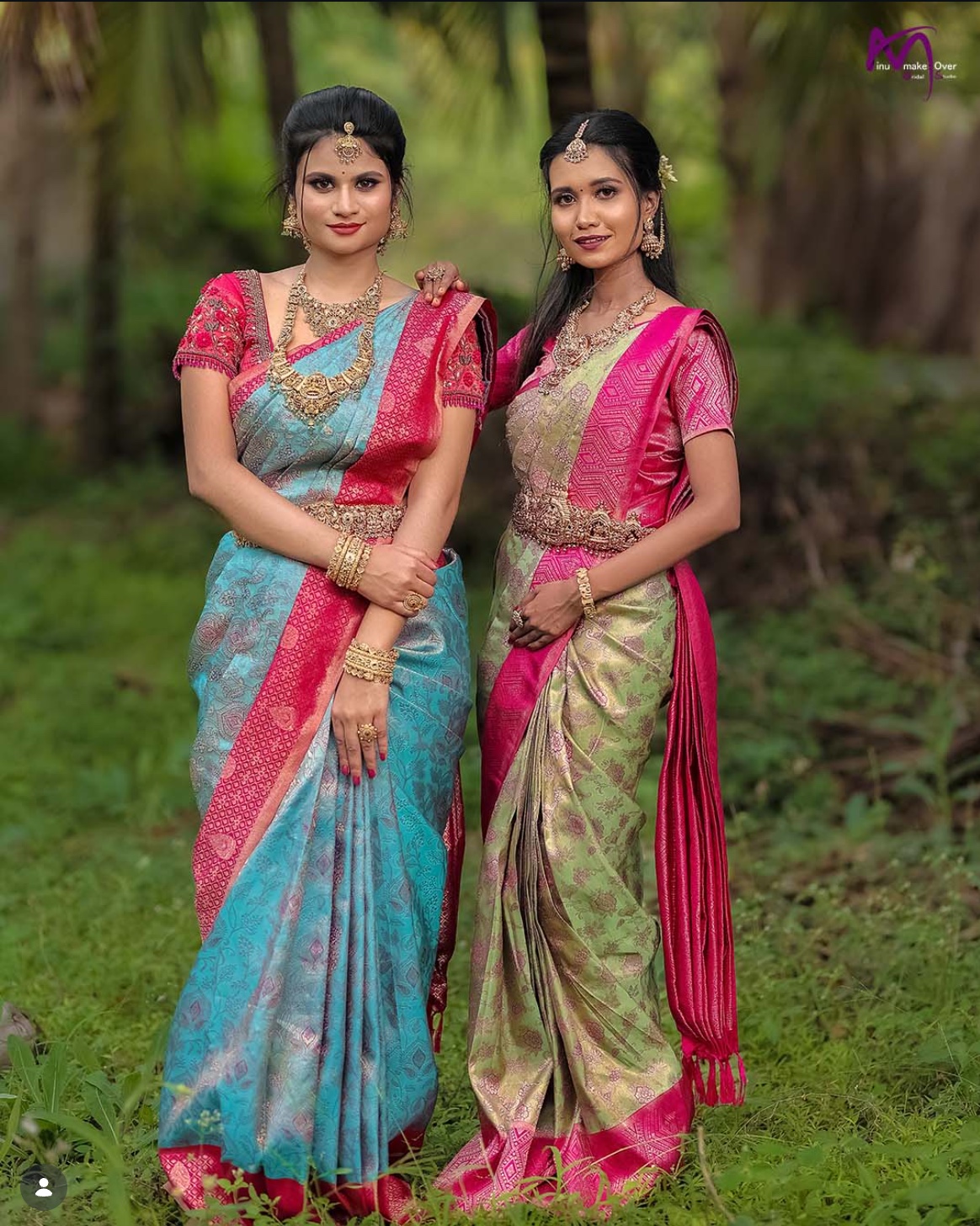 Harsa Designer Boutique bespoke bridal silk blouse creations in Coimbatore